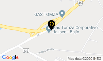 Mapa de Gas Tomza en Zapotlanejo
