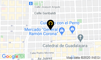 Mapa de Gelden Cosmeticos en Guadalajara