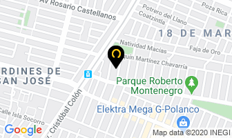 Mapa de General De Empaques en Guadalajara