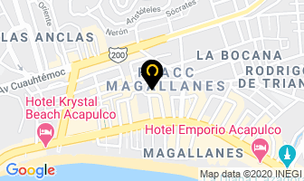 Mapa de General De Seguros en Acapulco de Juárez