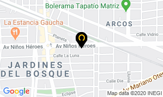 Mapa de General De Seguros S.a. en Guadalajara