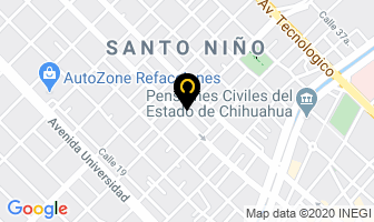 Mapa de Genesis Electronica en Chihuahua