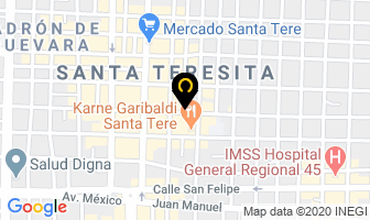 Mapa de German Pinturas en Guadalajara