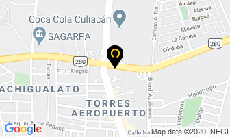 Mapa de Gerqui Distribuidora De Ropa en Culiacán