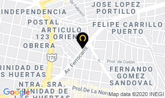 Mapa de Gestoría Vehícular Oaxaca en Oaxaca de Juárez
