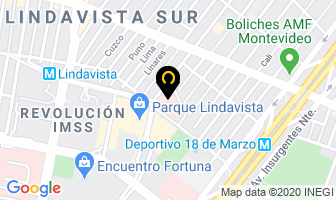 Mapa de Ginecologia Y Obstetricia en Ciudad de Mexico