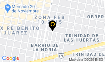 Mapa de Gk Inmobiliaria en Oaxaca de Juárez