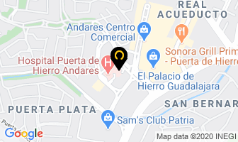 Mapa de Global Glaucoma Institute en Zapopan
