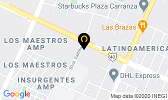 Mapa de Gn Desarrollos S.a. De C.v. en Saltillo