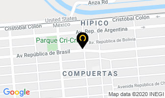 Mapa de Golden Dental en Mexicali