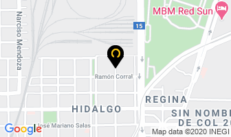 Mapa de Gomez Padilla Daniel Hiram en Monterrey