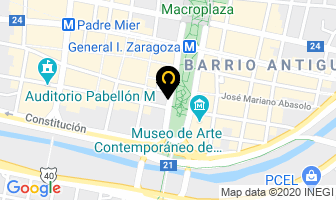 Mapa de Gonzalez De La Garza Ma. Del Rocio en Monterrey