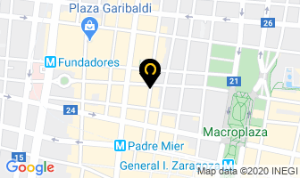 Mapa de Gonzalez Elizondo Mario Alberto en Monterrey