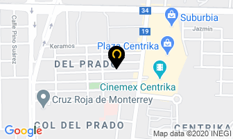 Mapa de Gonzalez Garza Distribuidora en Monterrey