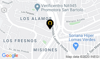 Mapa de Gossler, S.c en Naucalpan de Juárez