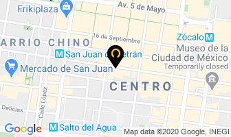 Mapa de Grabados Al Minuto García en Ciudad de Mexico
