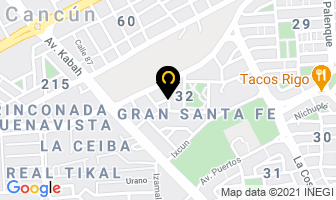 Mapa de Granito,ónix,cuarzos,calizas,areniscas,pizarras En Cancún en Cancún