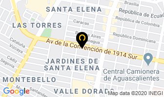 Mapa de Green House Ecotecnologías en Aguascalientes