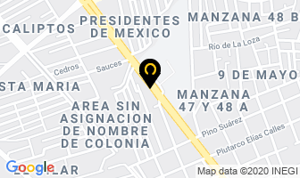 Mapa de Gruas Oaxaca en Oaxaca de Juárez