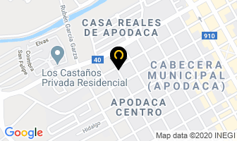 Mapa de Grupo Aduanero Ms, S.c. en Apodaca