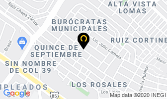 Mapa de Grupo Aema De MÉxico S.a De C.v. en Monterrey