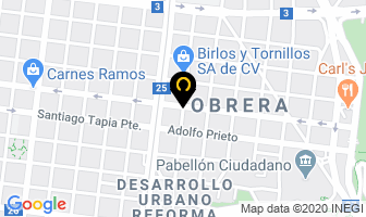 Mapa de Grupo Binasa Del Norte en Monterrey