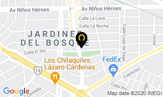 Mapa de Grupo Chocolate Ibarra en Guadalajara