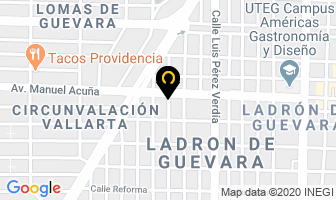 Mapa de Grupo Comunica en Guadalajara