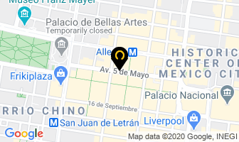 Mapa de Grupo Empresarial Tecnico en Ciudad de Mexico