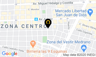 Mapa de Grupo Fabril De La Moda S.a. De C.v. en Guadalajara