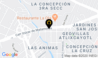 Mapa de Grupo Ferretero Ambriz en Puebla