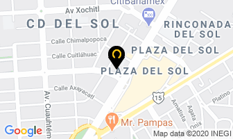 Mapa de Grupo Financiero Inbursa en Zapopan