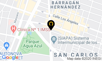 Mapa de Grupo Los Laureles - Transportes en Guadalajara