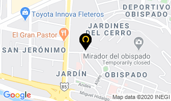 Mapa de Grupo Materias Primas en Monterrey