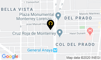 Mapa de Grupo Nissan Toreo en Monterrey