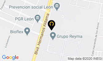 Mapa de Grupo Reyma en León