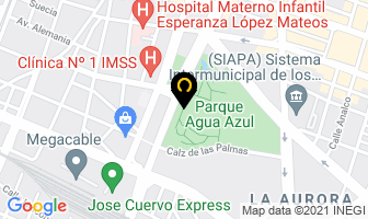 Mapa de Guadalajara en Guadalajara
