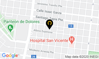 Mapa de Guantes Vitex en Monterrey