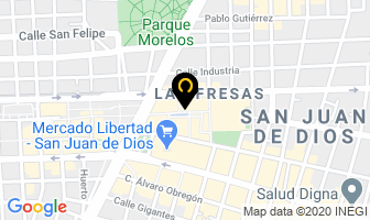 Mapa de Guapa´s Joyeria en Guadalajara