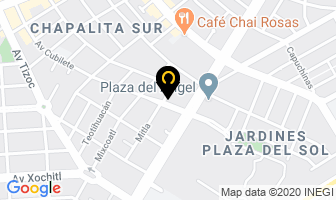 Mapa de Guia Roji en Zapopan