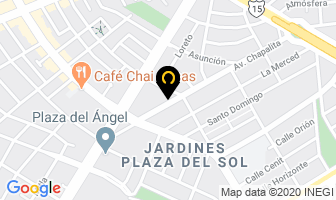 Mapa de Gutierrez Mexia Laura en Guadalajara