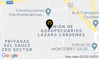 Mapa de Gvs Transportes en General Escobedo