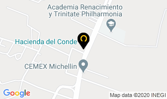 Mapa de Hacienda Del Conde en León