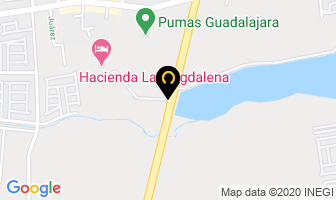 Mapa de Hacienda La Magdalena en Zapopan
