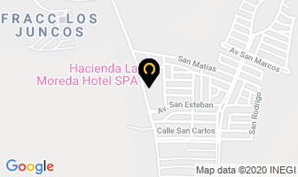Mapa de Hacienda La Moreda en Tlajomulco de Zúñiga