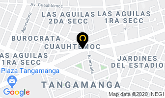 Mapa de Hacienda Los Ramírez en Ciudad de Mexico