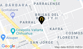 Mapa de Hair Studio Jose Luis Ochoa en Chihuahua