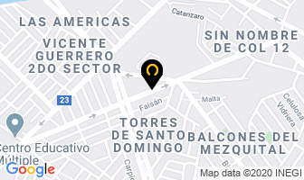 Mapa de Herrajes Cerda en San Nicolás de los Garza