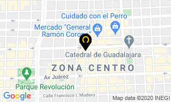 Mapa de Herrera Barajas Brenda en Guadalajara