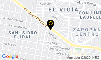 Mapa de Herreria Duran en Zapopan